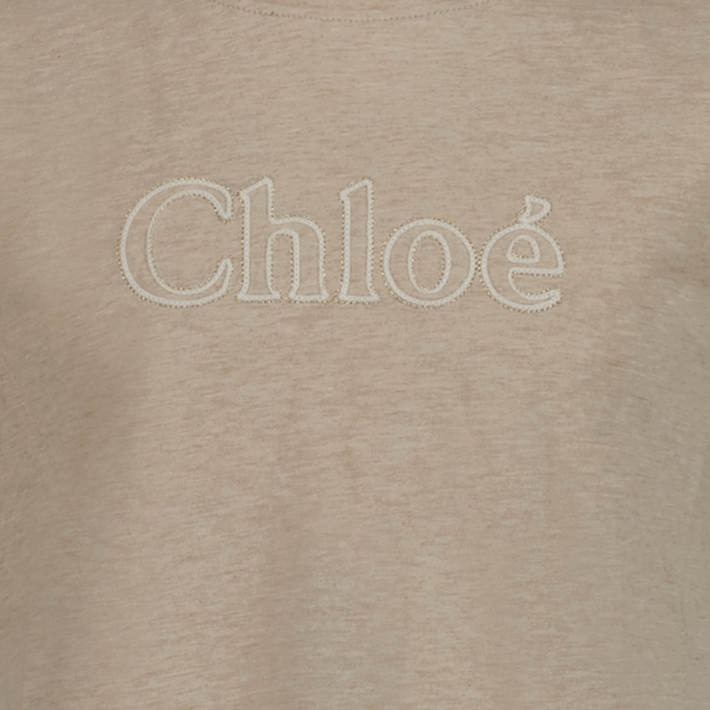 Chloe Kinder Meisjes T-Shirt Beige 4Y