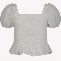 Mayoral Kinder Meisjes T-Shirt Off White