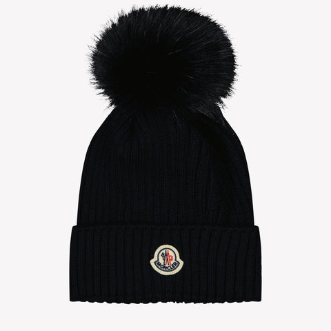 Moncler Meisjes Muts Navy