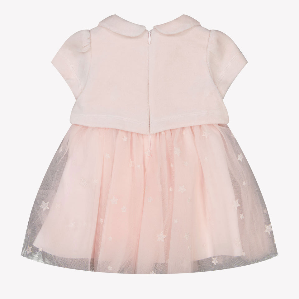 Lapin House Baby Meisjes Jurk Licht Roze