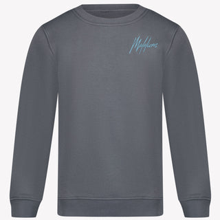 Malelions Unisex Trui Donker Grijs