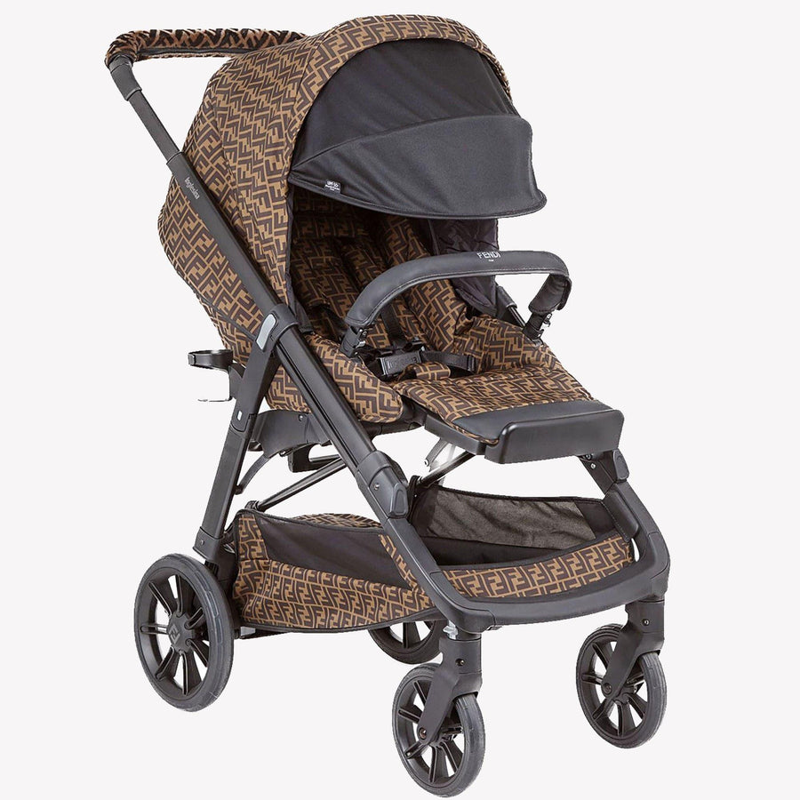 Fendi Baby Kinderwagen in Bruin