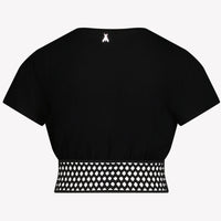 Patrizia Pepe Kinder Meisjes T-shirt Zwart