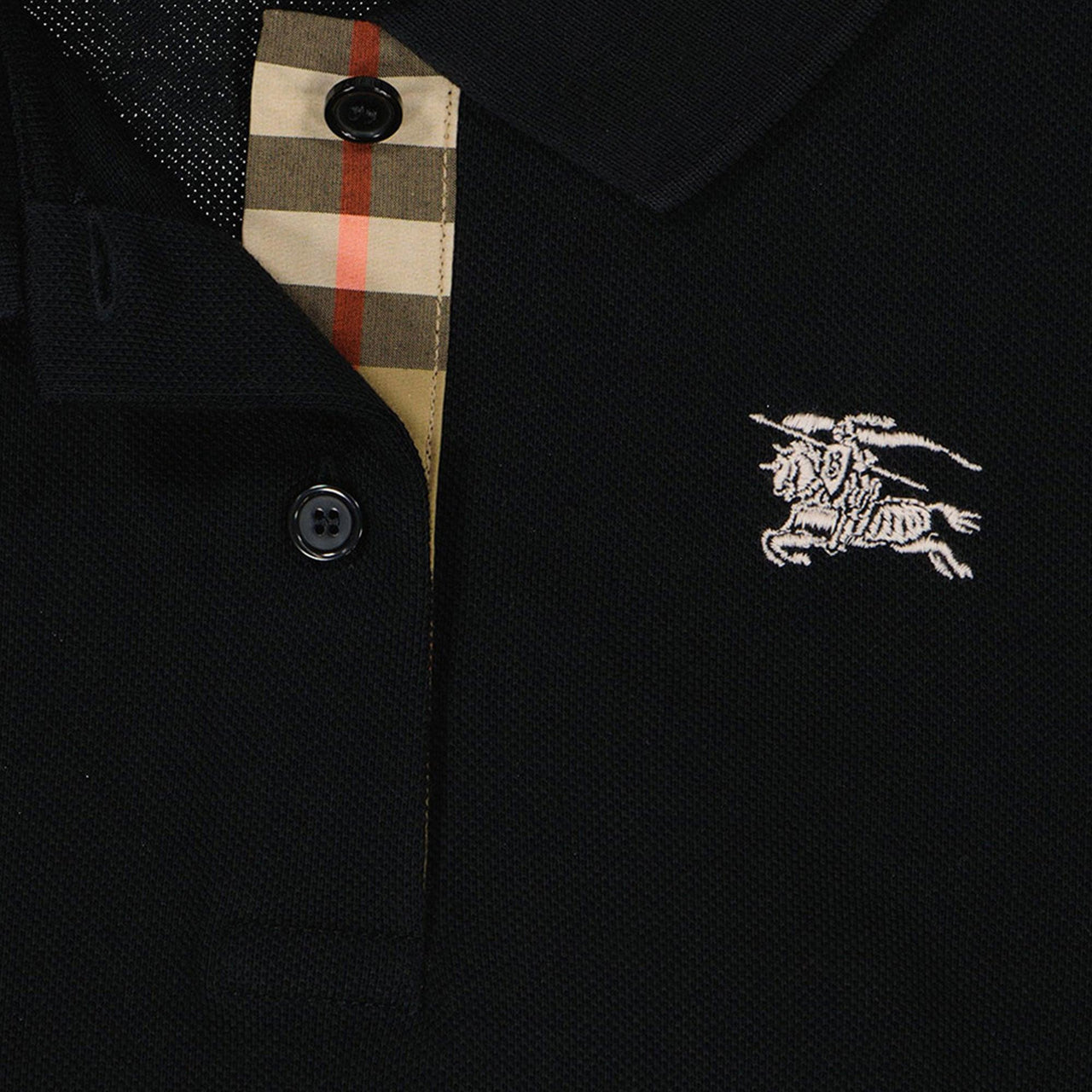 Burberry Astrid Polo Kinder Meisjes Jurk In Zwart