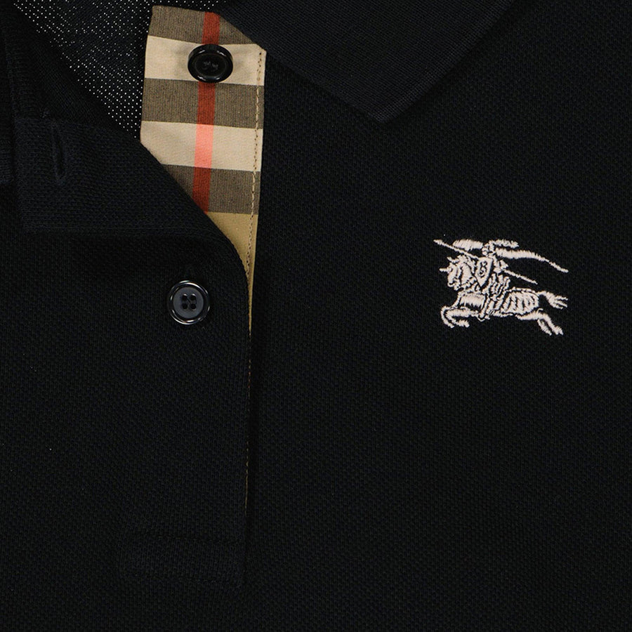 Burberry Astrid Polo Kinder Meisjes Jurk In Zwart