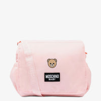 Moschino Baby Girls Diaper Bag In Light Pink