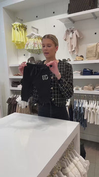 Dolce & Gabbana Baby Jongens Broek In Zwart